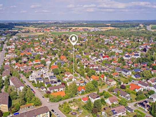 Herrliches Baugrundstück mit gepflegtem Bestandsgebäude