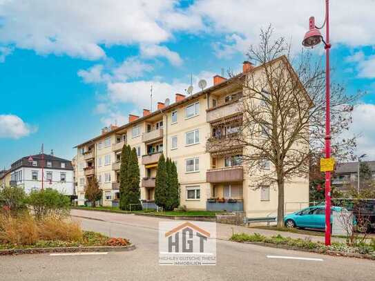 Zentrale 3-Zimmer-Etagenwohnung mit Balkon in Bahnhofsnähe in Bretten