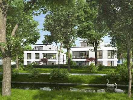 VERKAUFT | Garten-Villenwohnung | 293 m² Privatgarten | Direkt am Nymphenburger Schlosskanal