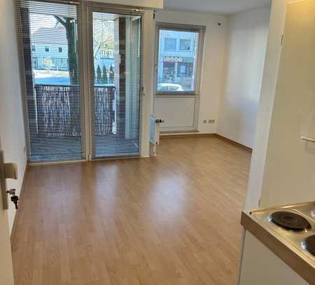 Einzimmer-Appartement mit Balkon und Tiefgarage in Hannover-Stöcken