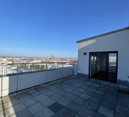 Wohnen über den Dächern der Stadt- große Penthouse- Wohnung