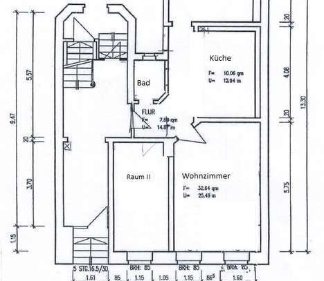 Schöne 3ZKB in saniertem Altbau (EG)