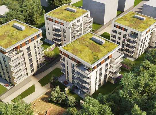 BESTE LAGE 3-Zi-Wohnung (Baujahr 2020!) mit Loggia. Urban & ruhig wohnen am HÖHENPARK Killesberg