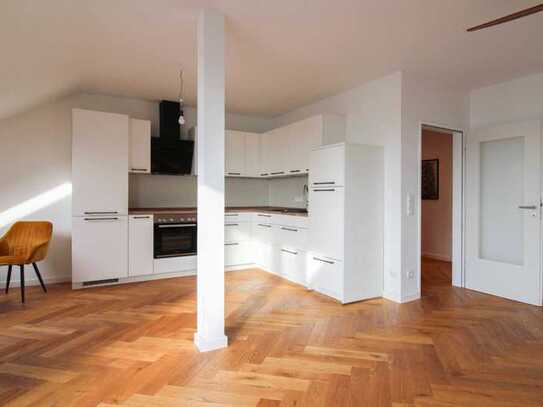 Dachgeschoss 80 m² - incl. Küche und kernsaniert in ruhiger Lage von Münster Wolbeck