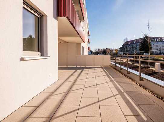 Top Familienwohnung im Süden von Radeberg. Neubau, TG, Terrasse, Balkon, 2 Bäder und FB-Heizung.