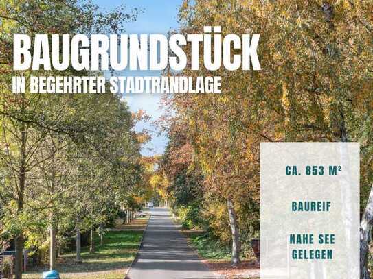 Baugrundstück in Fredersdorf-Vogelsdorf, baureif