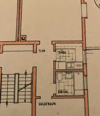 2-Zimmer-Wohnung mit Balkon und EBK in Korb-Kleinheppach