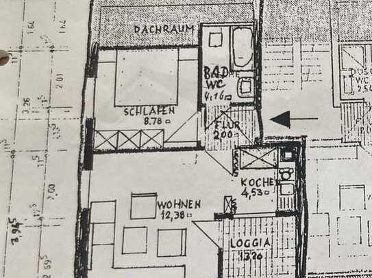 Zweizimmerwohnung in Söflingen