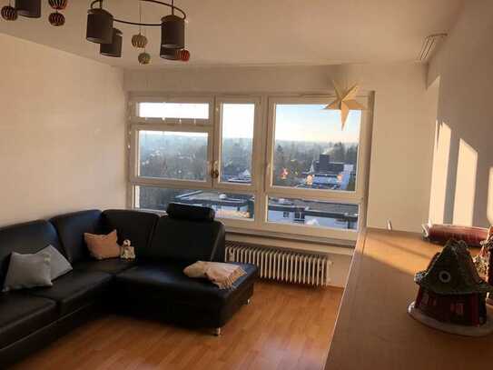 Traumblick in die Alpen - Moderne 2,5-Zi.-Whg., oberstes OG, Balkon, EBK, Aufzug in München-Hadern