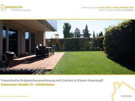 Traumhafte Erdgeschosswohnung mit Garten in Essen-Haarzopf!