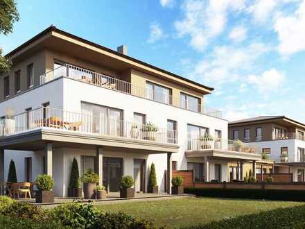 Neubau: Lichtdurchflutete 3-Zimmer-Wohnung mit Terrasse im Erdgeschoss