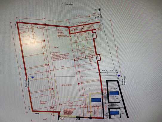 Grundstück mit Garten (ca. 360m²) und Gebäude (ca. 1.000m²) mit genehmigtem Baugesuch abzugeben!