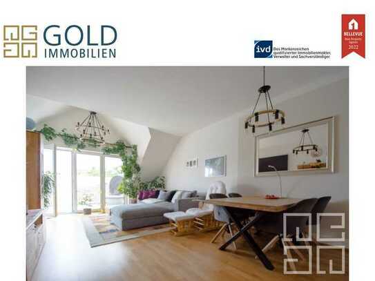 GOLD IMMOBILIEN: Charmante Dachgeschosswohnung in familienfreundlicher Umgebung von Ober-Olm