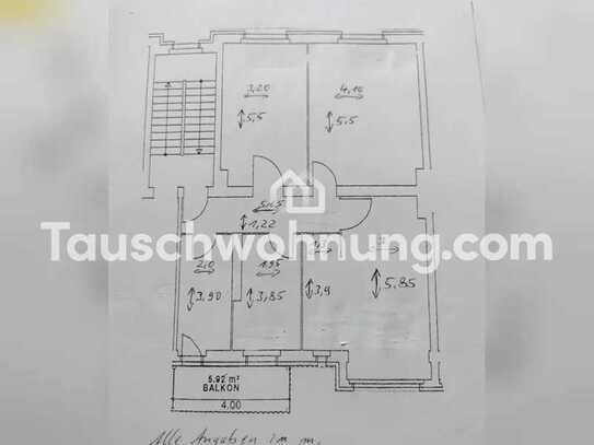 Tauschwohnung: 2,5 Raum-Wohnung Baumschulenweg