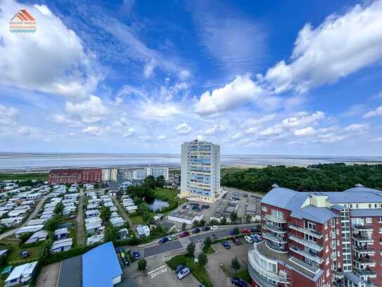 2 Zi. Ferienwohnung (13. Etage) mit Meerblick in Sahlenburg zu verkaufen