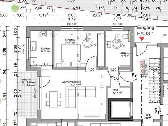 2-Zimmer Wohnung | Erstbezug | Fußbodenheizung | Wärmepumpe