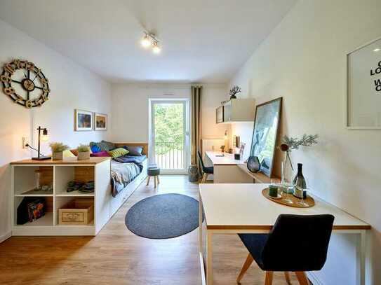 Kompakt und cosy: Top möbliertes Apartment mit smartem Grundriss im lebendigen Kreuzviertel