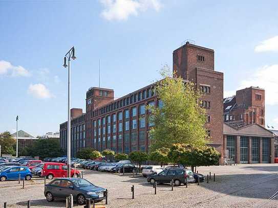 Modernisierte Bürofläche im historischen Gewerbehof, in Berlin-Mitte, am Humboldthain, Glasfasernetz