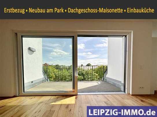 ERSTBEZUG am PARK ** Dachgeschoss-Maisonette ** 5-Raum WE ** Terrasse ** Einbauküche ** Lift