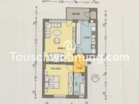 Tauschwohnung: Schöne 2 Zimmer Wohnung in Britz