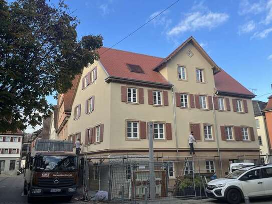 Erstbezug! Charmante offene 3,5-Zi-Dach-Maisonette-Wohnung mit Dachterrasse (ca. 118 m² Grundfläche)