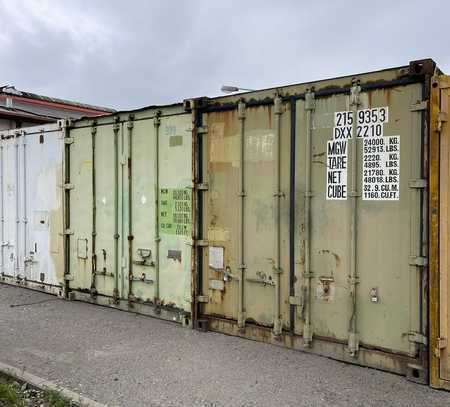 Lagercontainer 20" als Lagerfläche zu vermieten