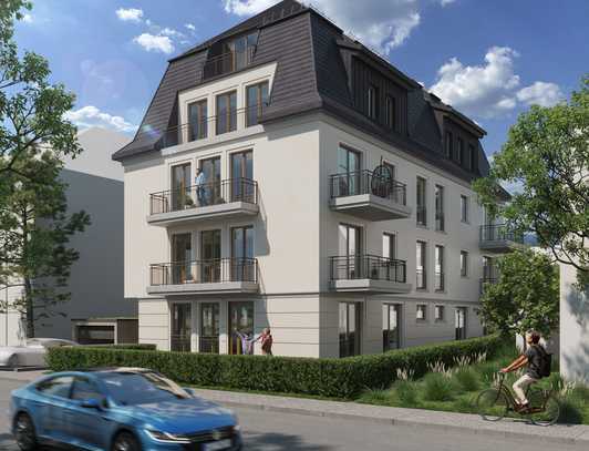 Neubau: Drei-Zimmer Wohnung mit Aufzug und drei Balkonen (WHG.03)