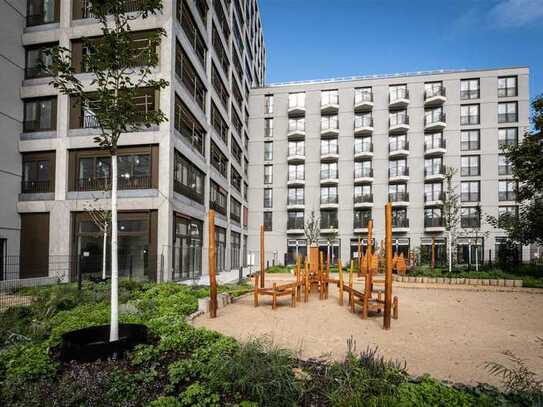 Optimal geschnittenes 1-Zimmer-Apartment mit separierten Wohnbereichen und Loggia