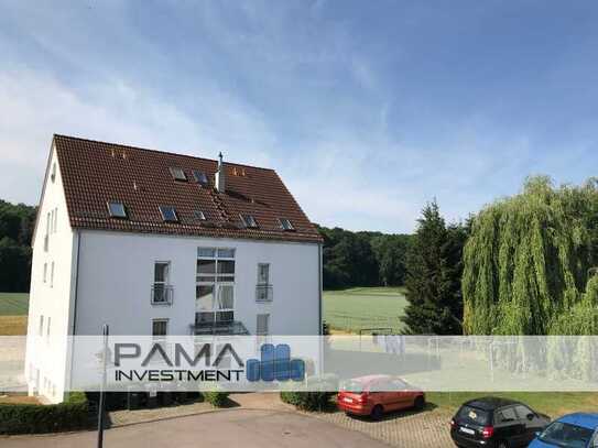 Wohnung für Singles mit Terrasse und Blick ins Grüne