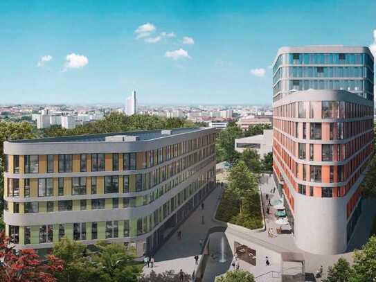 Moderne und individuell gestaltbare Büroetage mit Dachterrasse am Ostplatz