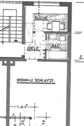 Schöne 1,5-Zimmer-Singel-Wohnung mit Loggia im Zentrum von Haltern am See