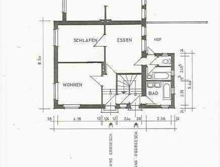 Helle 2,5-Zimmer-Wohnung mit eigenem Eingang in Dortmund-Oberdorstfeld