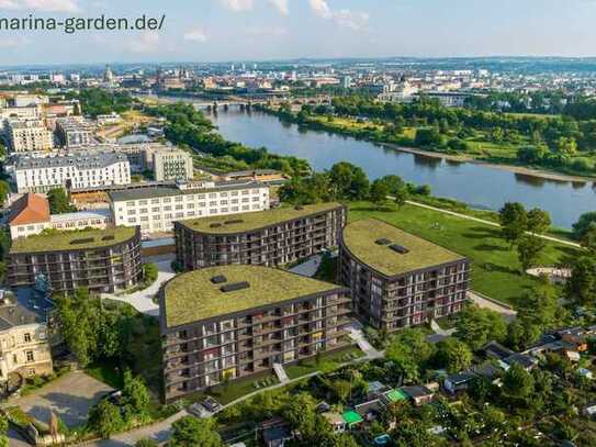 Moderne 1-Zimmer-Wohnung im Marina Garden