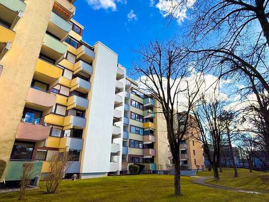 Hochparterre-Wohnung mit 2 Balkonen