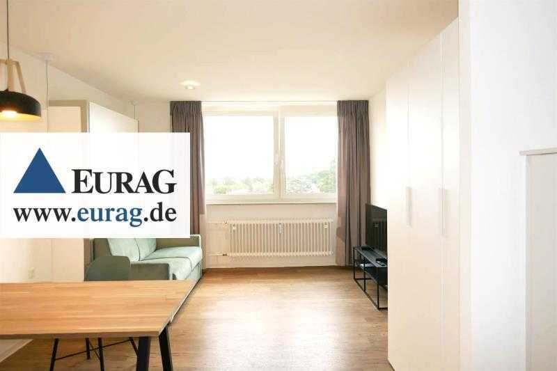                                                               N-Marienberg: Top-m&ouml;bliertes 1-Zi-Apartment (5.OG m. L.) n&auml;he Flughafen                                                       in Mooshof (Nürnberg)