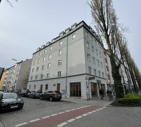2-Raum-Wohnung mit Balkon und EBK in Ludwigsvorstadt-Isarvorstadt, München