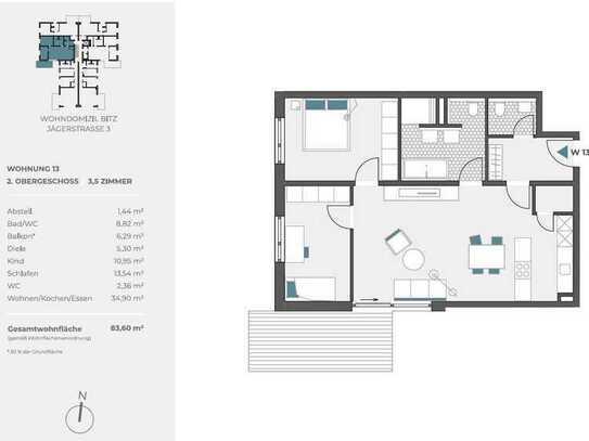 Willkommen daheim - 3,5 Zimmer Wohnung in Bitz