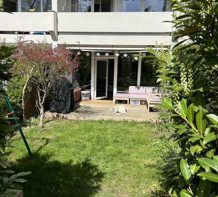 Direkt am Westpark! Provisionsfreie 4-Zi-Maisonette-Wohnung mit eigenem Garten in ruhiger Wohnanlage