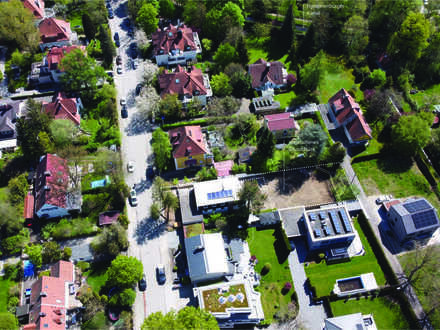 Attraktives Grundstück mit Baugenehmigung für ein Einfamilienhaus