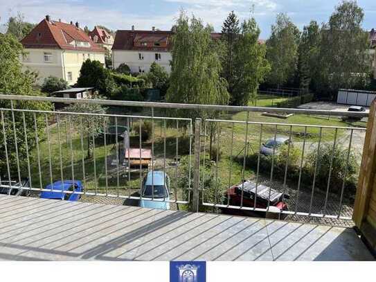 Wunderschöne Wohnung mit großem Balkon und Tageslichtbad in Pirna!