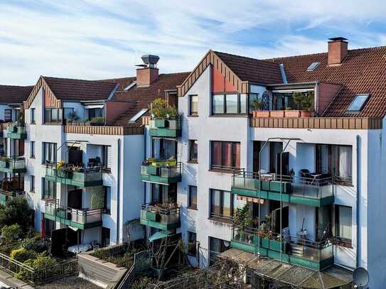 Ruhige Wohlfühloase über den Dächern von Hochdahl: Moderne 3-Zimmerwohnung mit Sonnen-Balkon