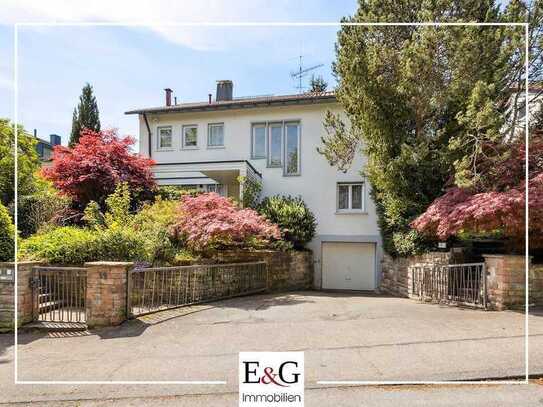 Einfamilienhaus in begehrter Stuttgarter Wohnlage: Großzügig, familienfreundlich, sonniger Garten