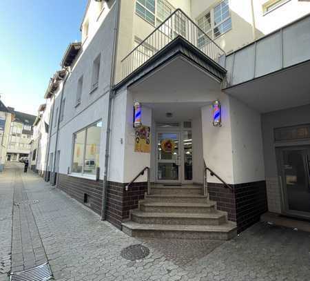 Ladenlokal an der Fußgängerzone-Seite Kreuzstr.-derz. FRISEUR- auch mögl. VERKAUF-VERTRIEB-BÜRO usw.