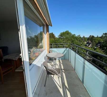 Endetage mit Sonnenbalkon! 3-Zimmer-Wohnung in Halstenbek, 80 m²