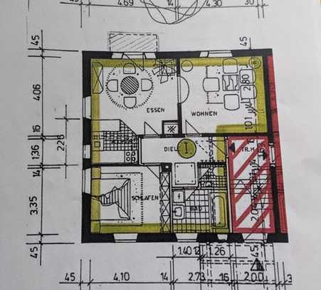 Schöne, ruhige 2,5-Zimmer-Wohnung in Isny