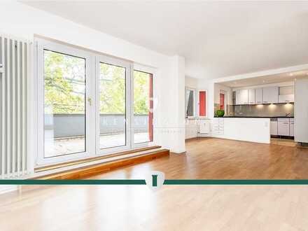 Nahe Botanischer Garten -Dachmaisonette mit großer Terrasse & Balkon