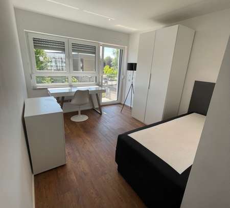 Möbliertes Studenten Apartment mit Balkon zentral und modern