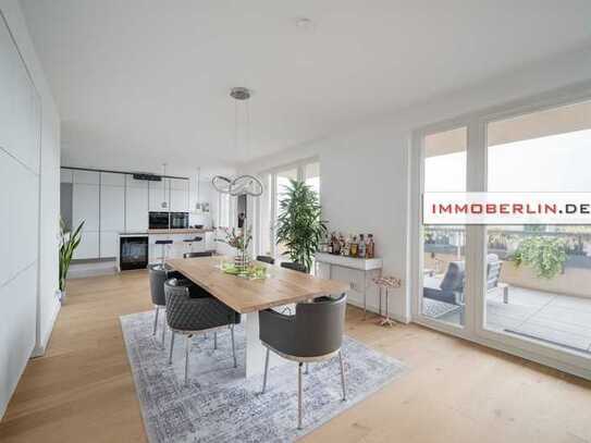 IMMOBERLIN.DE - Toplage + -zustand! Exquisite Wohnung mit großer Südterrasse, Penthouseflair