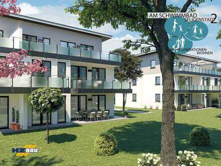 Neubau Am Schwimmbad 2, Seligenstadt, 4-Zimmer Wohnung OG, Haus 6, Whg 6, mit Balkon
