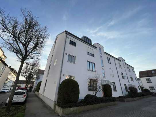 + 3,5 Zimmer Dachgeschosswohnung in Kornwestheim + Dachbalkon + Tiefgaragenplatz + frei +